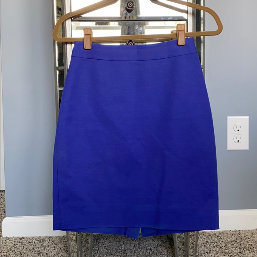 Kate Spade blue pencil skirt sz 00
